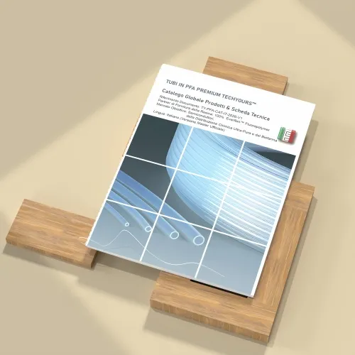Nuovo Catalogo Tubi in PFA Techyours®: Purezza Estrema e Prestazioni