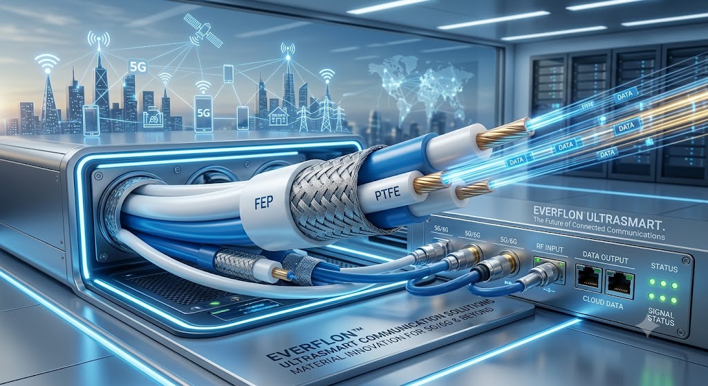 Potenziare il futuro della connettività: il ruolo dei fluoropolimeri Everflon™