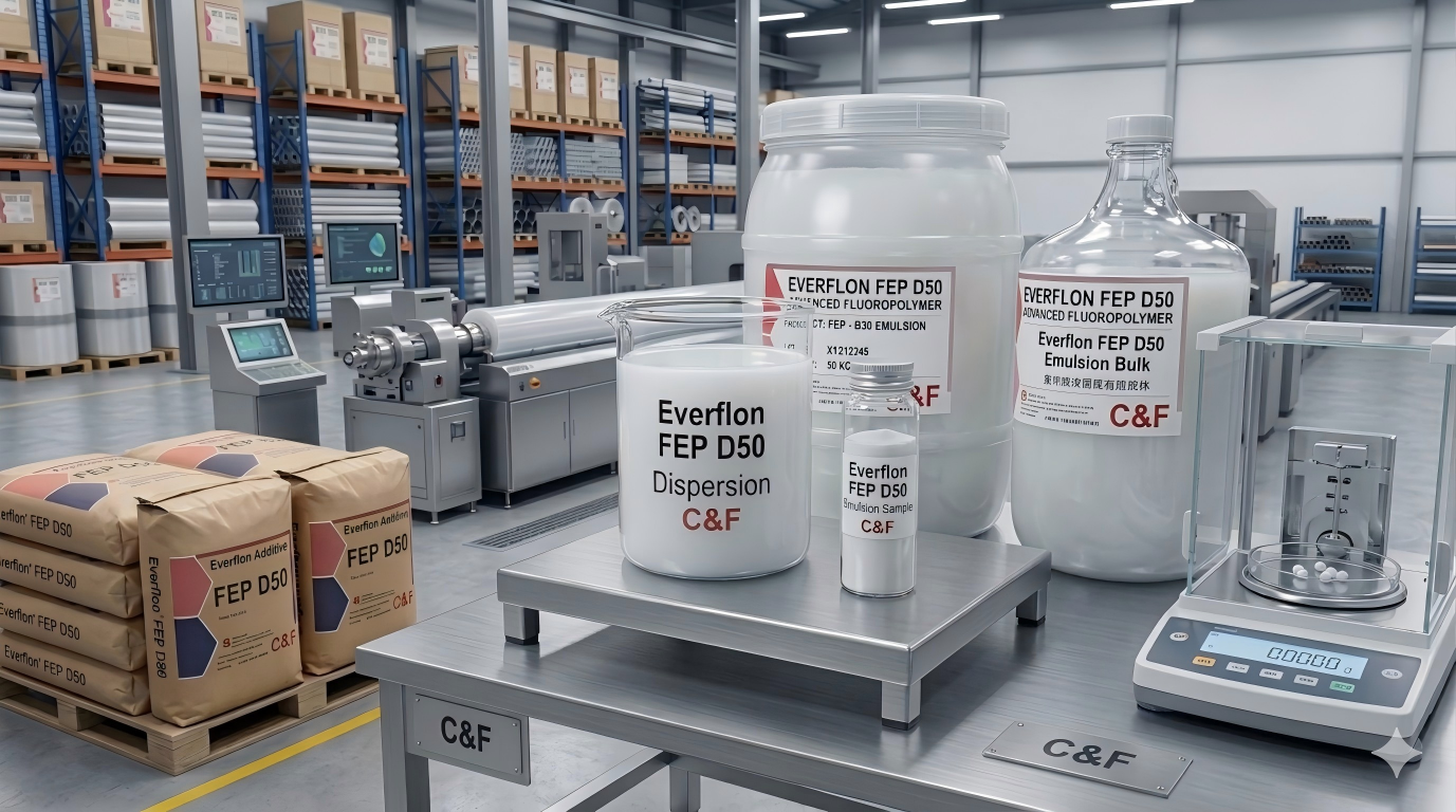 Il nuovissimo Everflon FEP D50 è ora disponibile: ottimizzato per processi ad alte prestazioni